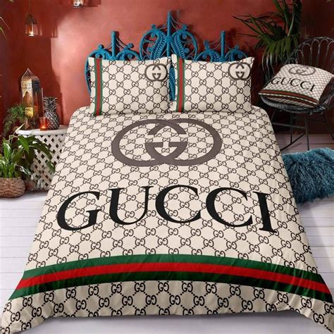 gucci king size bed comforter set|gucci comforters and sheet sets.